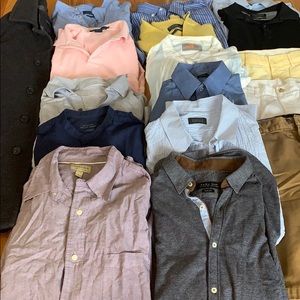 All of my boyfriends clothes he left behind